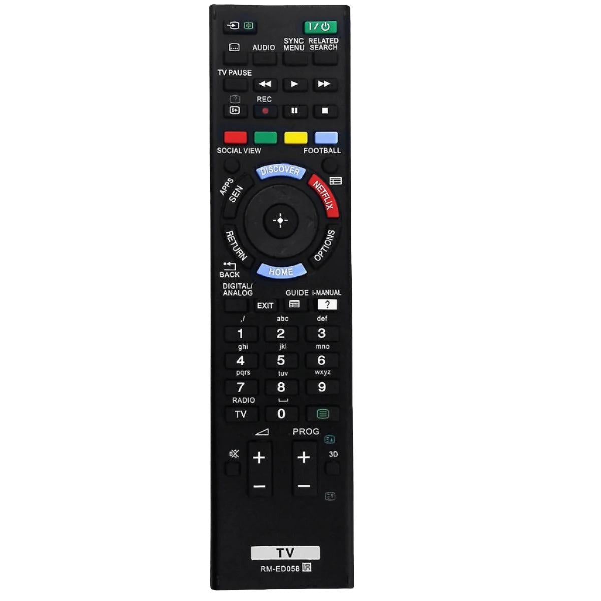 Telecomanda Sony LCD-LED, RM-ED058, cu Netflix