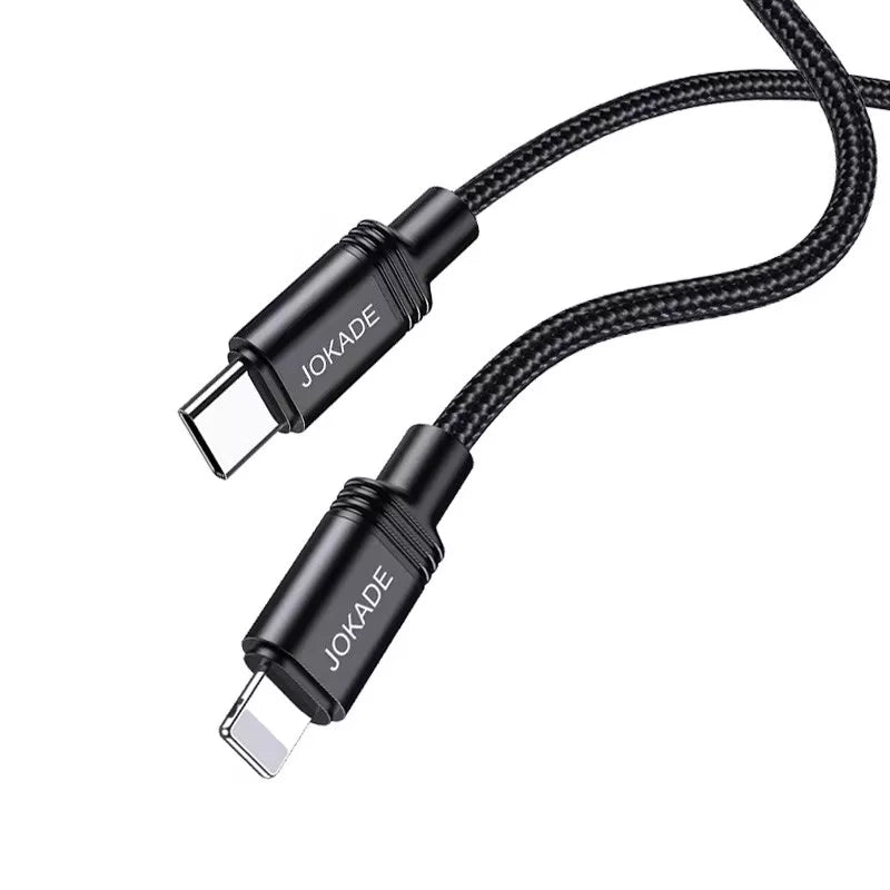 Cablu de date Type-C to Lightning, Jokade, JA034, 30W, 1 metru