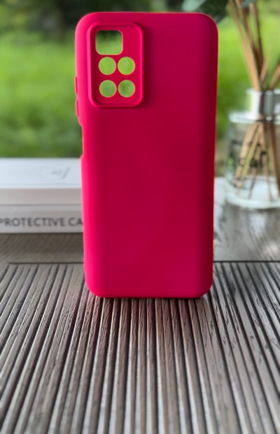 Husa Redmi 10 2022, Fuchsia, Silicon