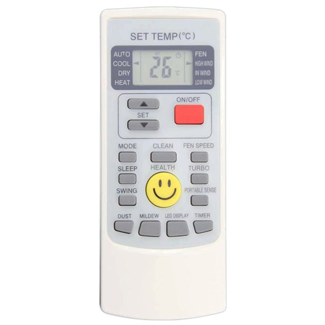 Telecomanda AC pentru Vortex ,YKR-H-009E