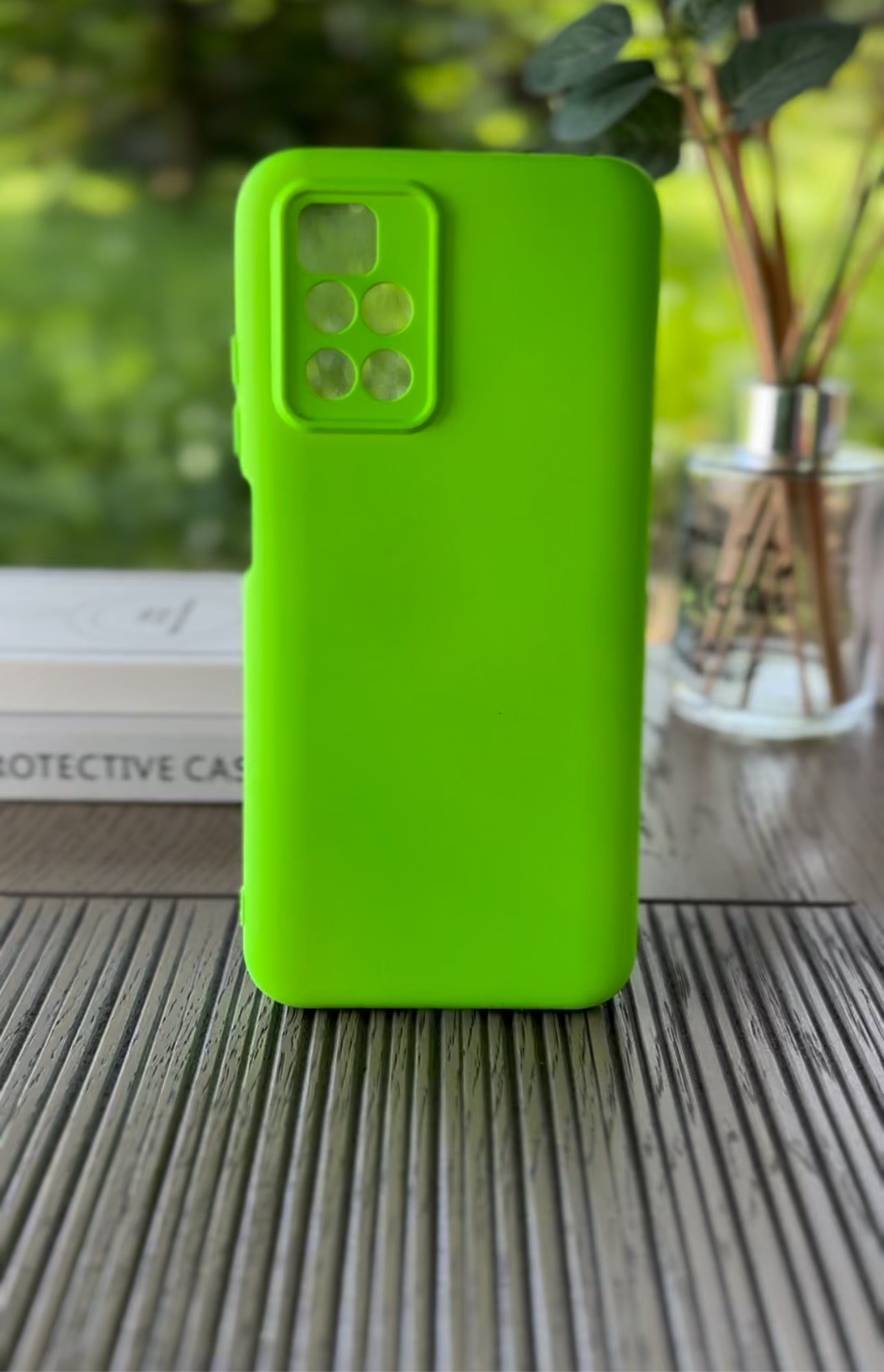 Husa Redmi 10 2022, Verde Neon, Silicon