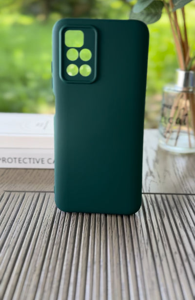 Husa Redmi 10 2022, Verde Inchis, Silicon