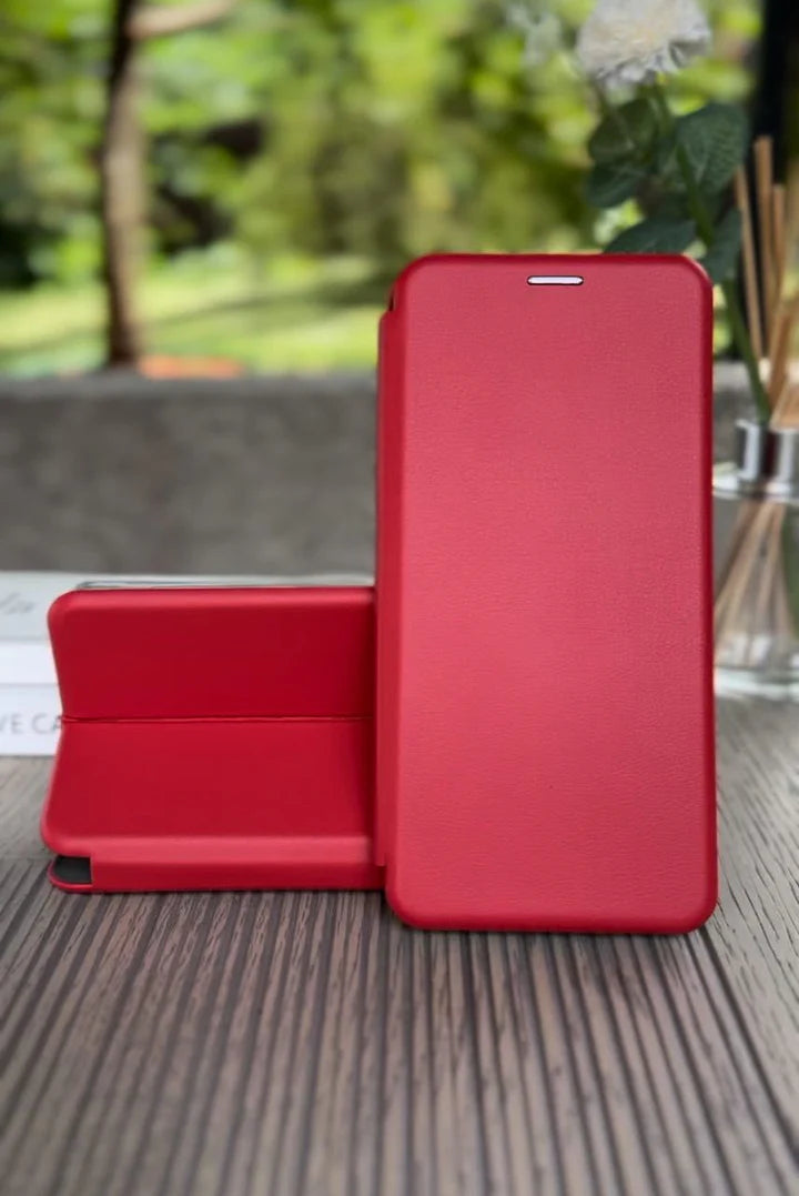 Husa Carte Huawei Nova 5T, Rosu