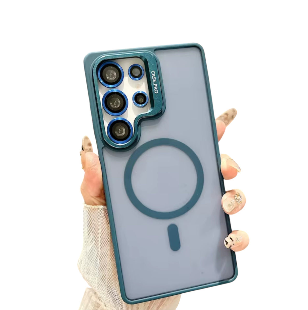 Husa Magsafe cu Protectie Camera Individuala, Samsung Galaxy S25
