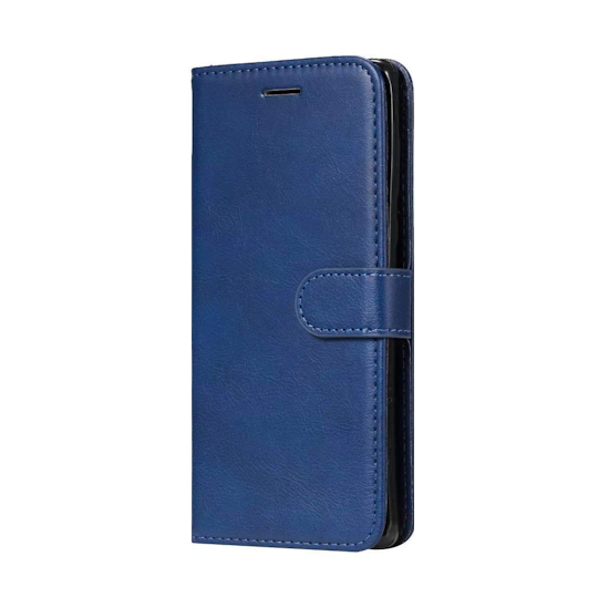 Husa Carte Samsung J6 2018, Albastru Inchis