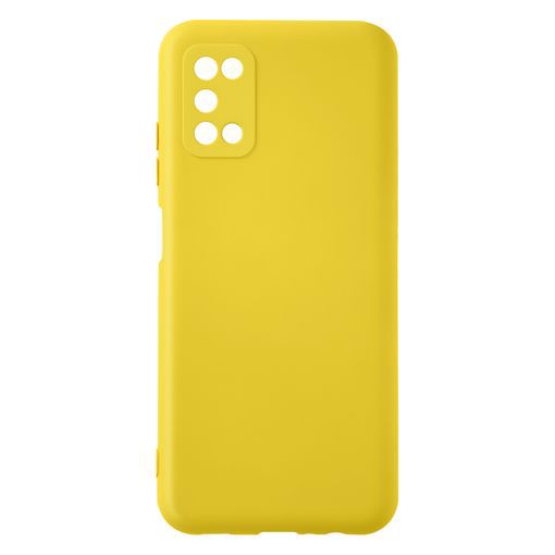 Husa Samsung A03S, Silicon Soft, Galben
