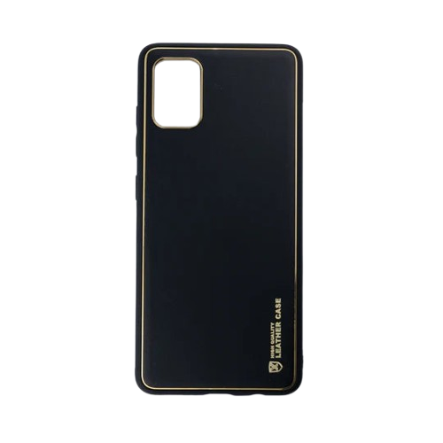 Husa Samsung A51 4G, Luxury Leather, Negru