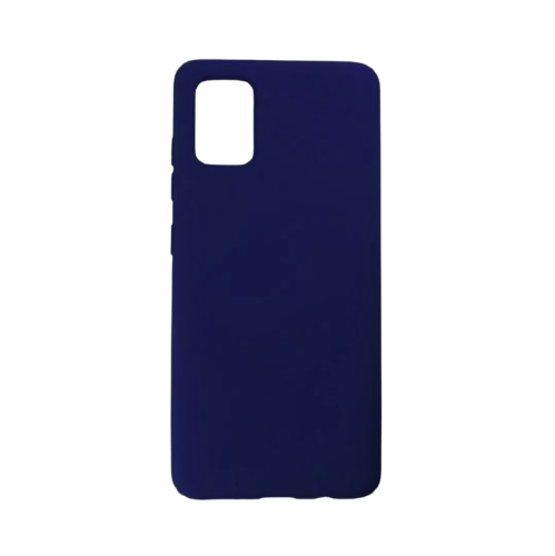 Husa Samsung A51, Silicon Soft, Albastru Inchis