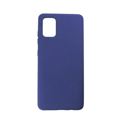 Husa Samsung A51, Silicon Soft, Albastru Marin