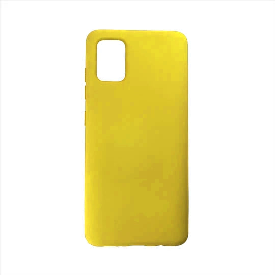 Husa Samsung A51, Silicon Soft, Galben