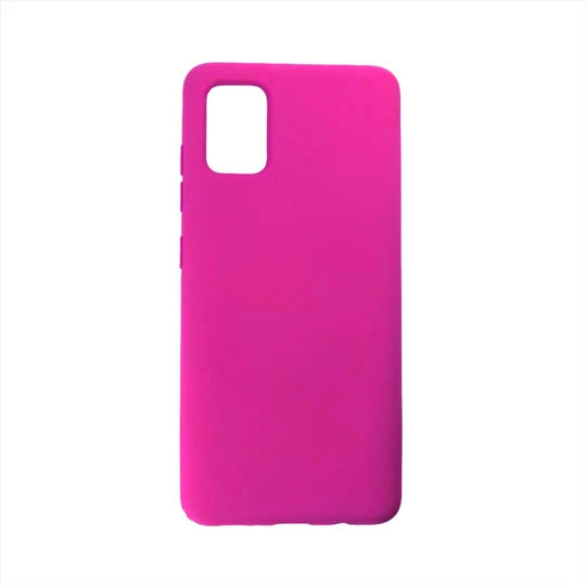 Husa Samsung A51, Silicon Soft, Roz Somon