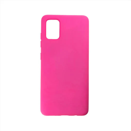 Husa Samsung A51, Silicon Soft, Roz