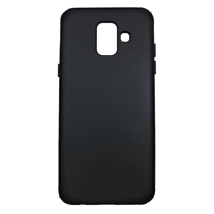 Husa Samsung A6 2018, Silicon Soft, Negru
