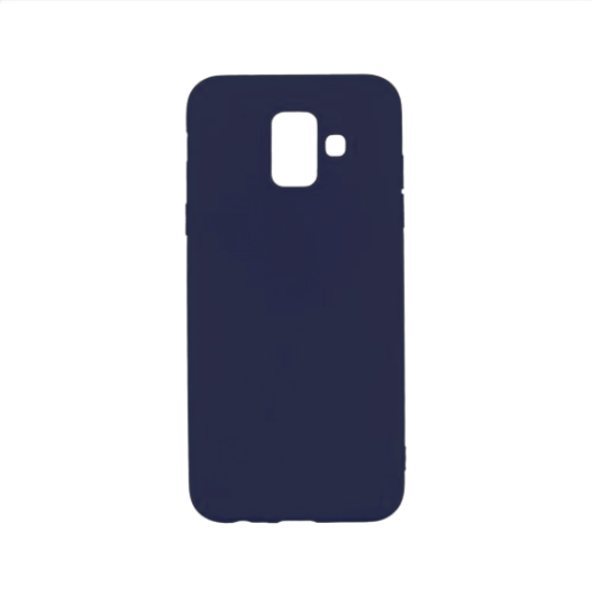 Husa Samsung J6 2018, Silicon Soft, Albastru Inchis