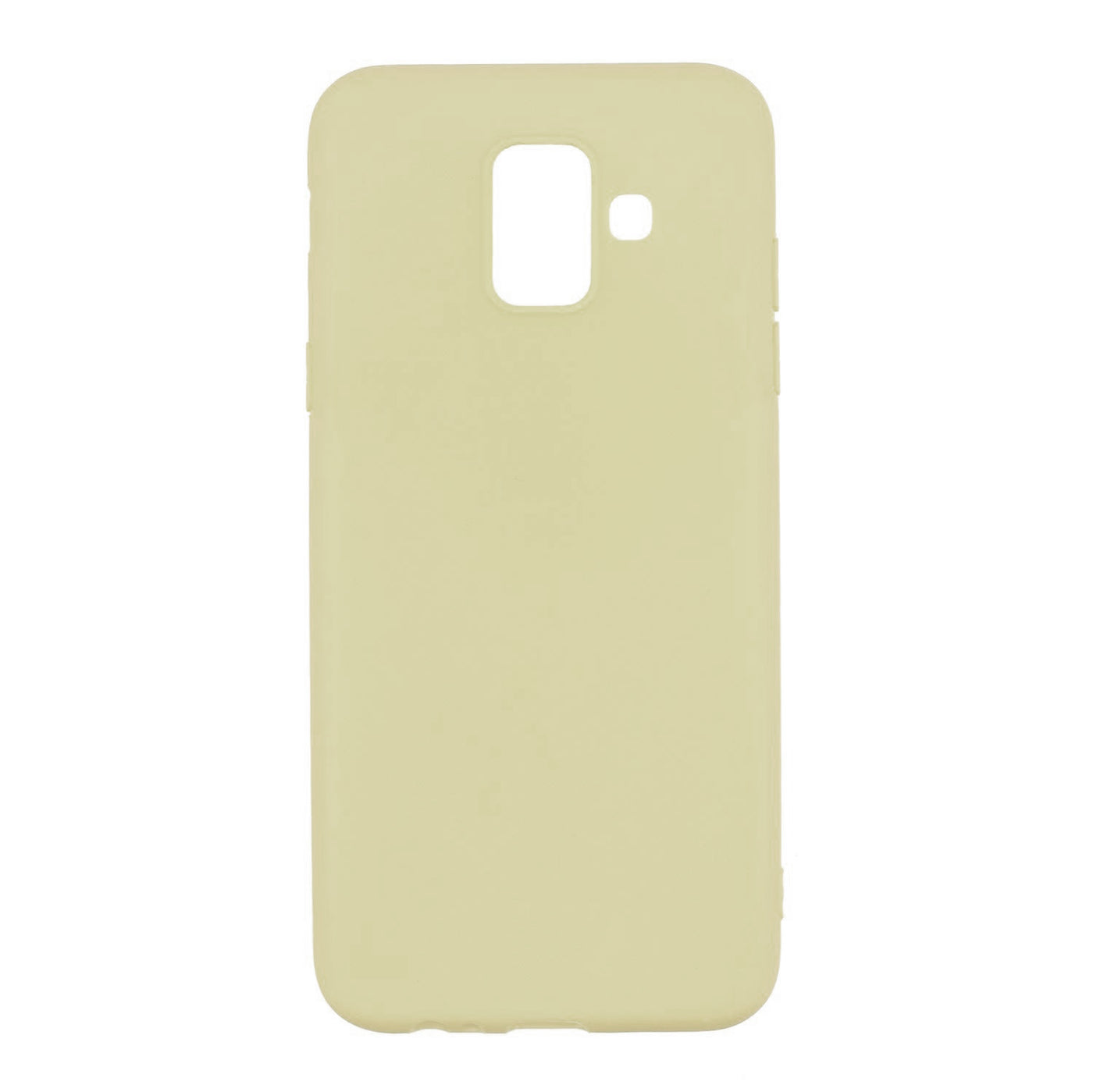 Husa Samsung J6 2018, Silicon Soft, Crem