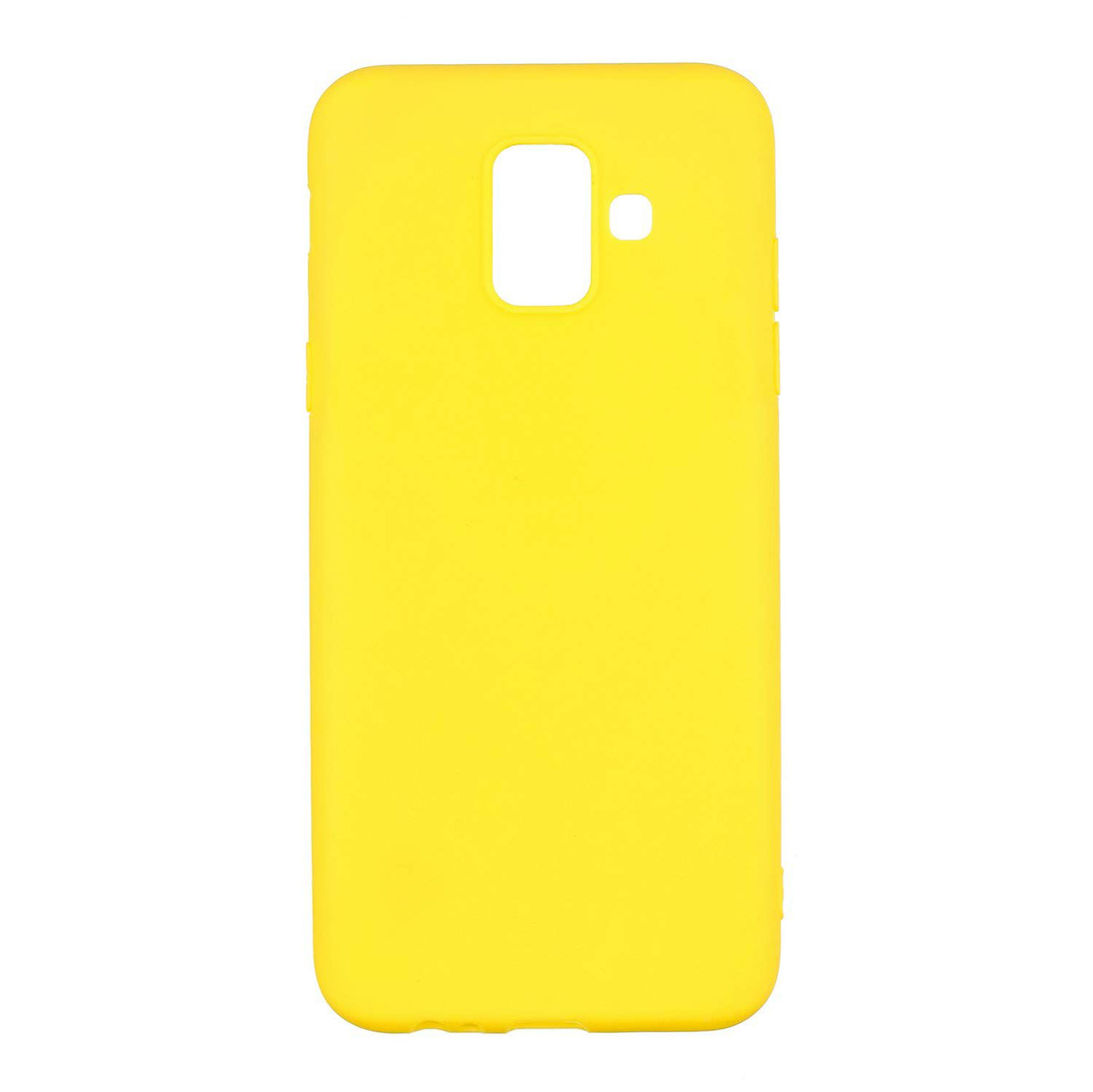 Husa Samsung J6 2018, Silicon Soft, Galben