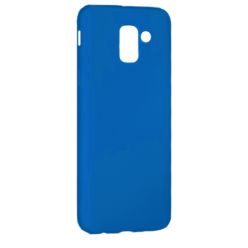 Husa Samsung J6 2018, Silicon, Albastru
