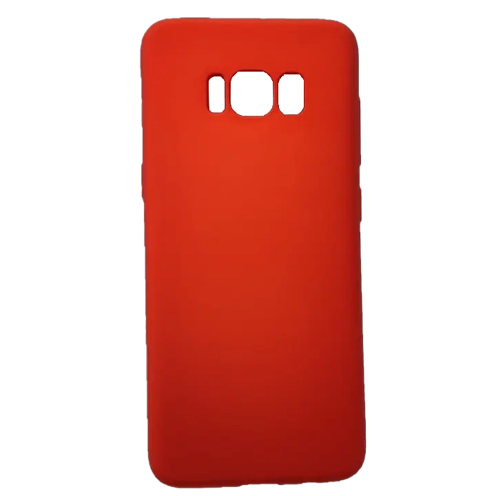 Husa Samsung S8 Plus, Silicon, Rosu