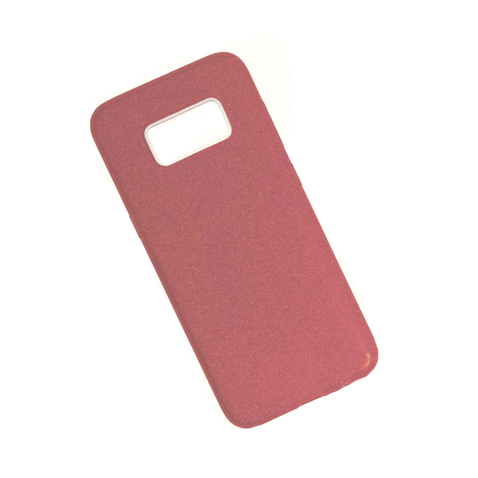 Husa Samsung S8 Plus, Silicon cu Sclipici, Rose Gold