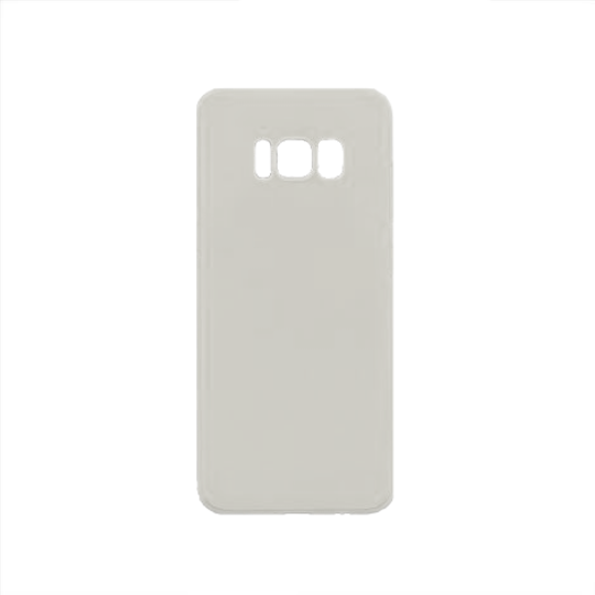Husa Samsung S8, Silicon Soft, Alb