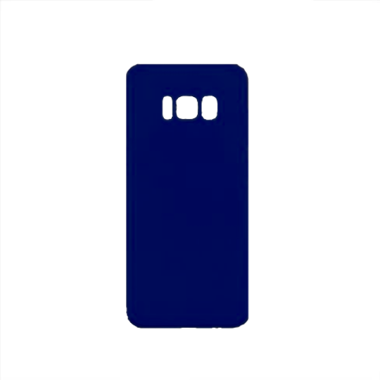 Husa Samsung S8, Silicon Soft, Albastru Inchis