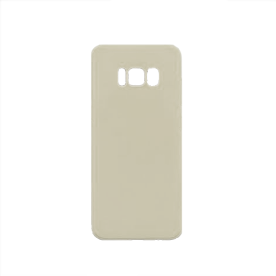 Husa Samsung S8, Silicon Soft, Crem