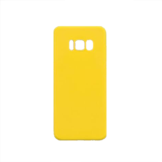 Husa Samsung S8, Silicon Soft, Galben