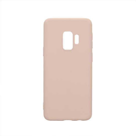 Husa Samsung S9, Silicon Soft, Crem