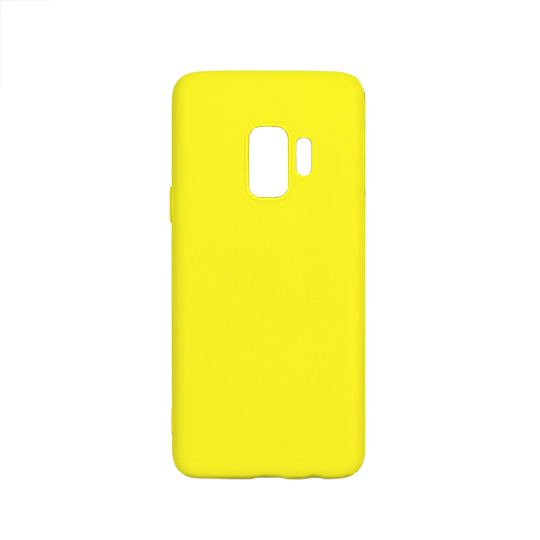 Husa Samsung S9, Silicon Soft, Galben