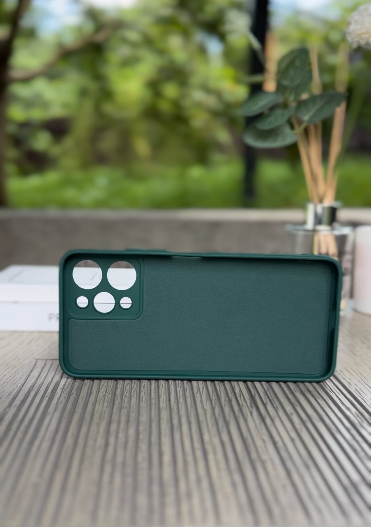 Husa Redmi 12, Verde Inchis, Silicon