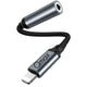 Adaptor Casti Lightning la Jack 3,5 mm, Qmax