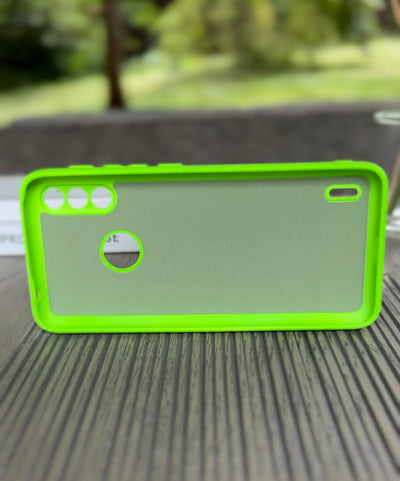 Husa Motorola E7 Power, Verde Neon, Silicon