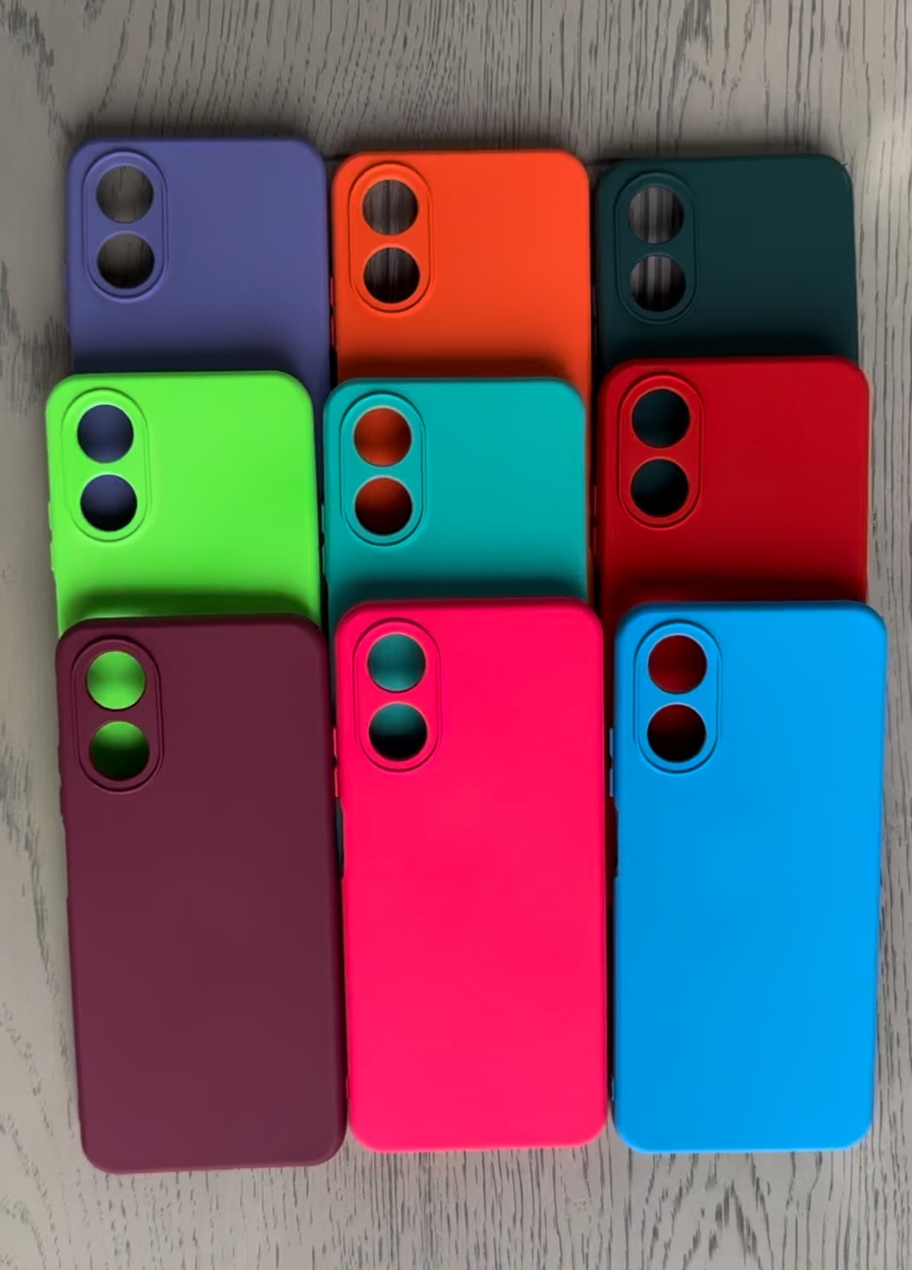 Husa Oppo A17, Verde Persan, Silicon