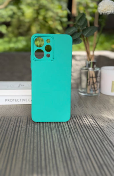 Husa Redmi 12, Verde Persan, Silicon