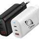Incarcator Rapid Qmax Q-2303 65W 2x USB-C PD 1x USB