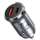 Incarcator Auto Rapid Qmax Q-CC099 45W USB PD Gri