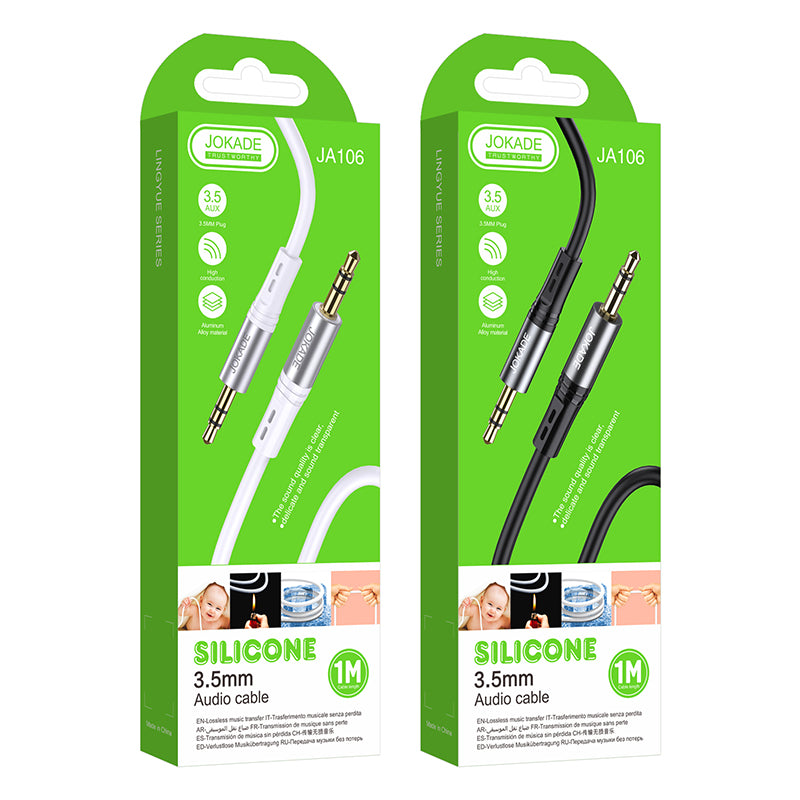 Adaptor Jack 3.5mm - Jack 3.5mm, Jokade JA106, 1m