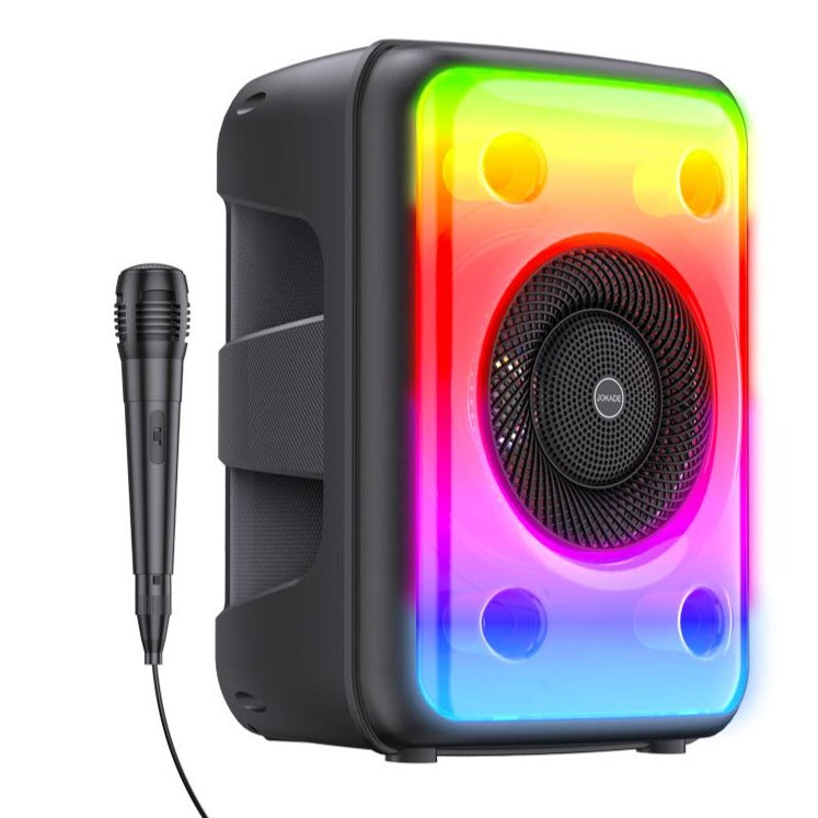 Boxa Portabila MP3Player, JoKade JD021, Wireless V5.1, Microfon, USB, TF, Aux, Lumini LED Colorate