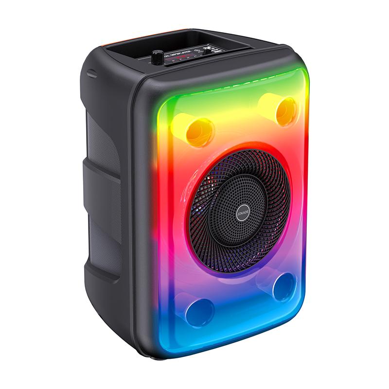 Boxa Portabila MP3Player, JoKade JD021, Wireless V5.1, Microfon, USB, TF, Aux, Lumini LED Colorate