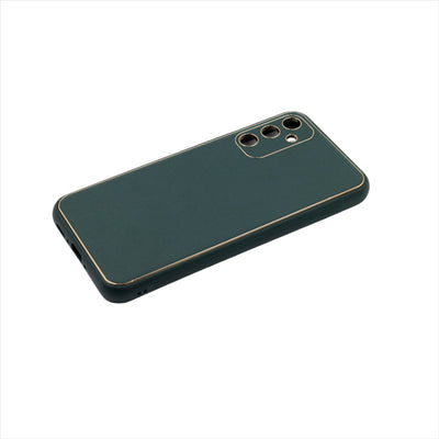 Husa Samsung A34, Verde, Luxury Leather