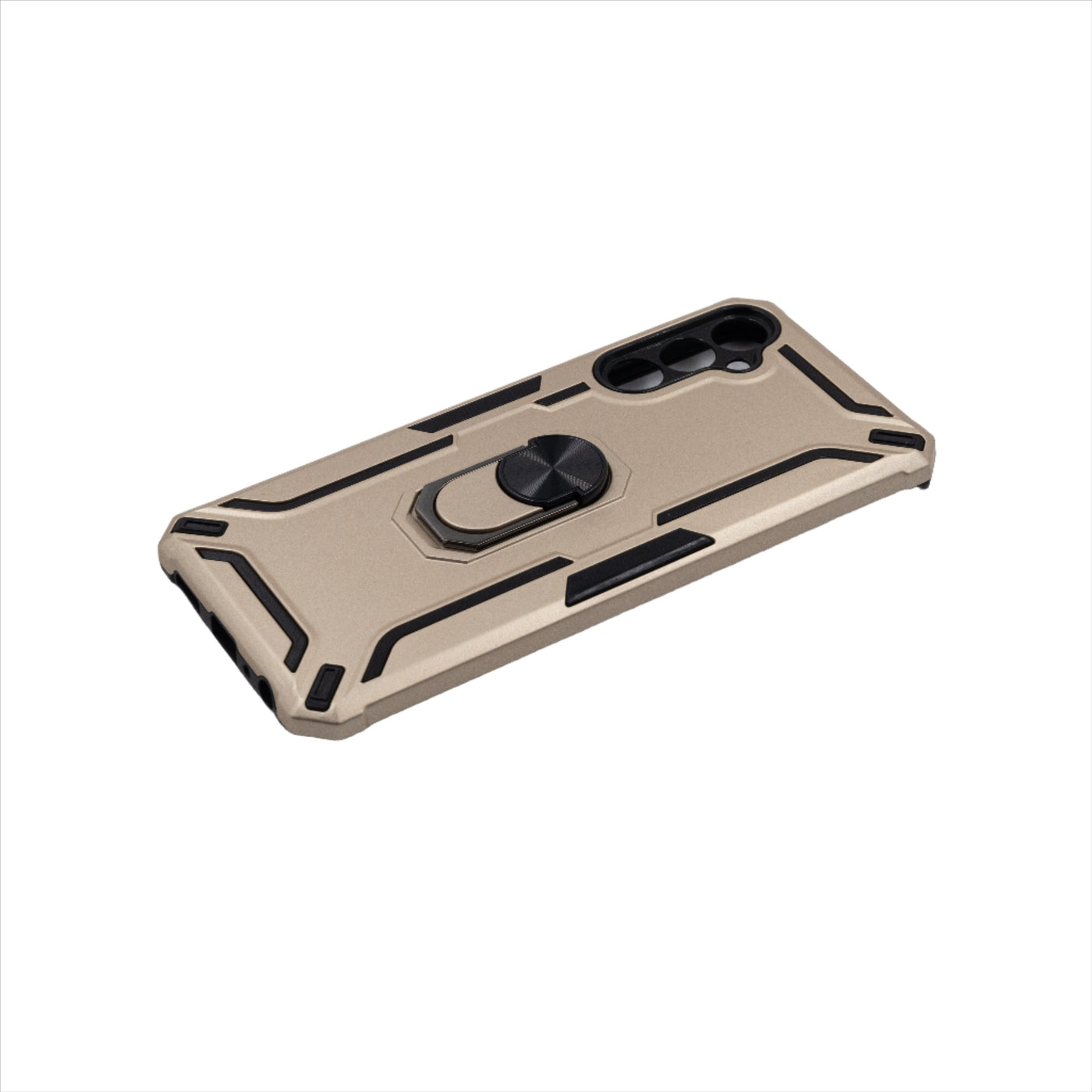 Husa Samsung A05s 5G, Auriu, Hybrid Armor din PC+TPU