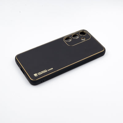 Husa Samsung S24, Negru, Luxury Leather