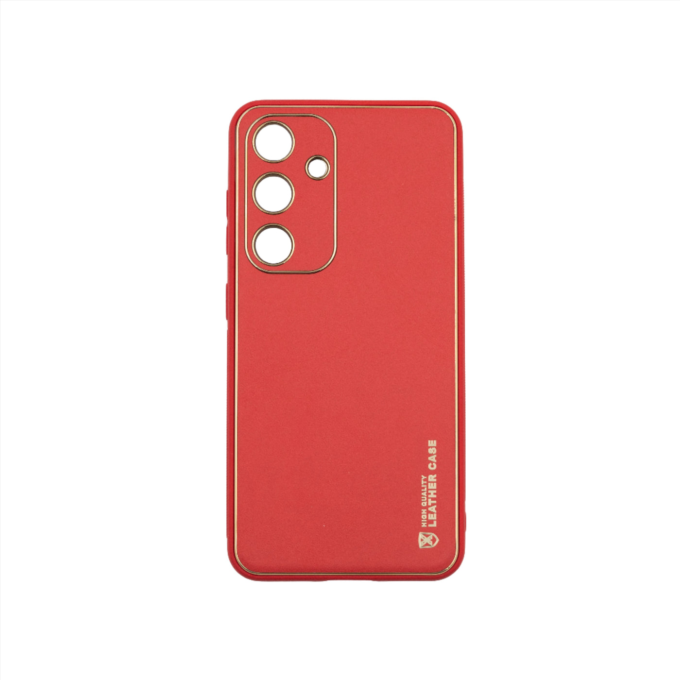 Husa Samsung S24, Rosu, Luxury Leather