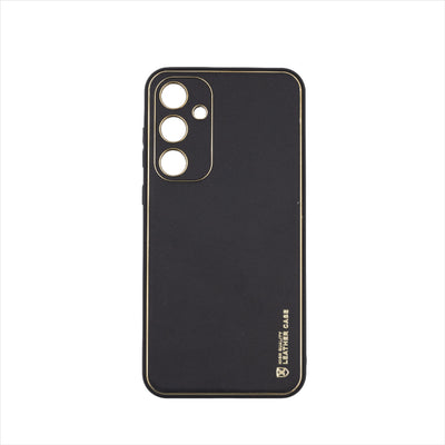 Husa Samsung A35 5G, Negru, Luxury Leather