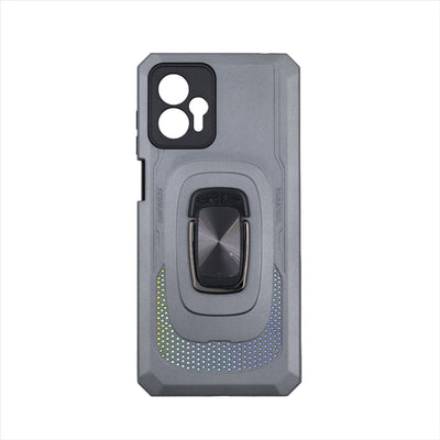 Husa Motorola G32, Gri, Hybrid Armor din PC+TPU