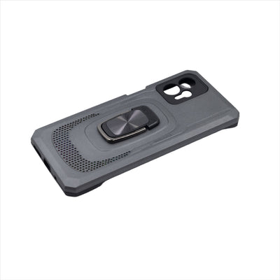 Husa Motorola G32, Gri, Hybrid Armor din PC+TPU