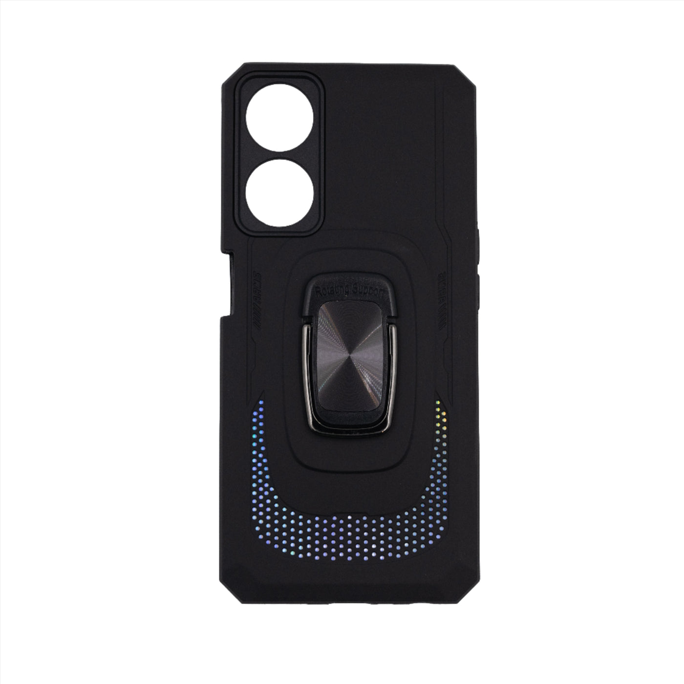 Husa Oppo A78 5G, Negru, Hybrid Armor din PC+TPU