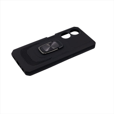 Husa Oppo A78 5G, Negru, Hybrid Armor din PC+TPU