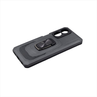 Husa Oppo A78 4G, Gri, Hybrid Armor din PC+TPU
