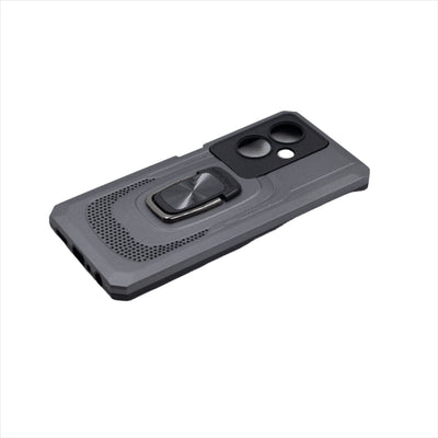 Husa Oppo A79 5G, Gri, Hybrid Armor din PC+TPU